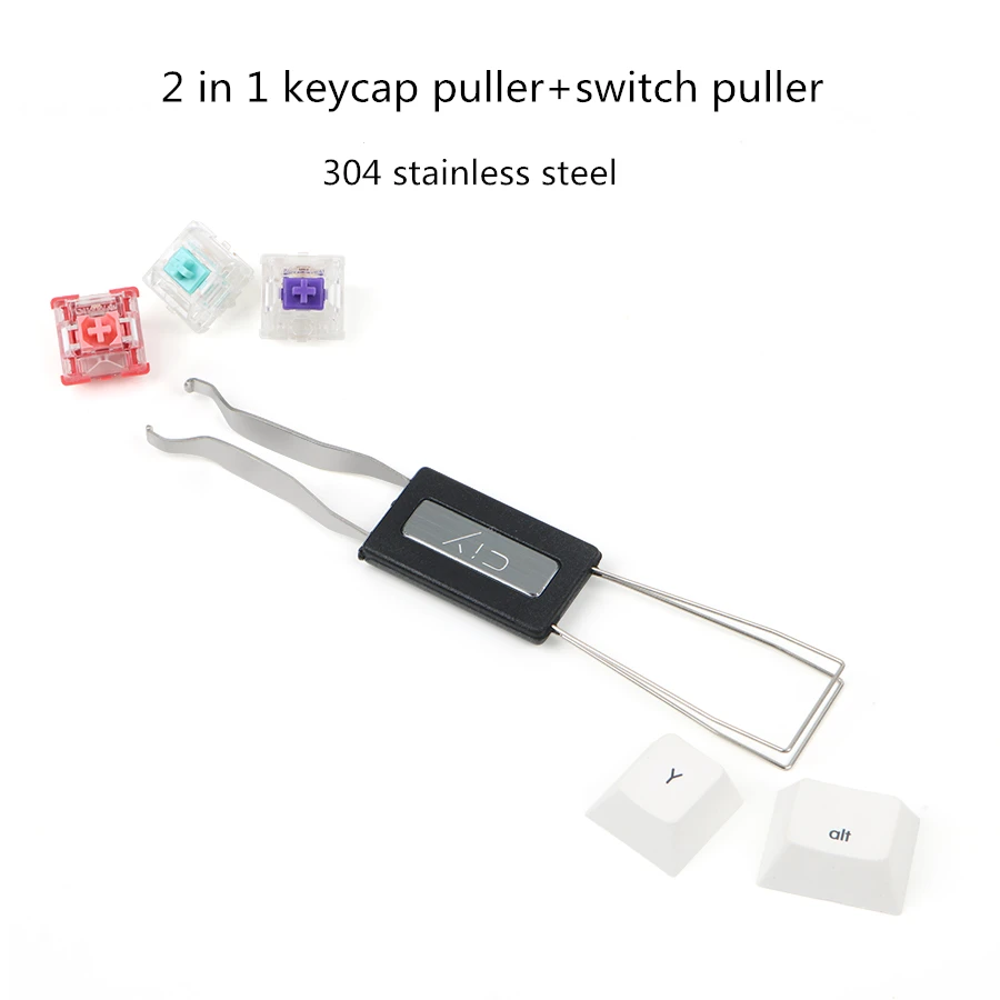 Keycap Puller Switch Puller 2 In 1 - 1 шт. 2-в-1: инструмент для снятия