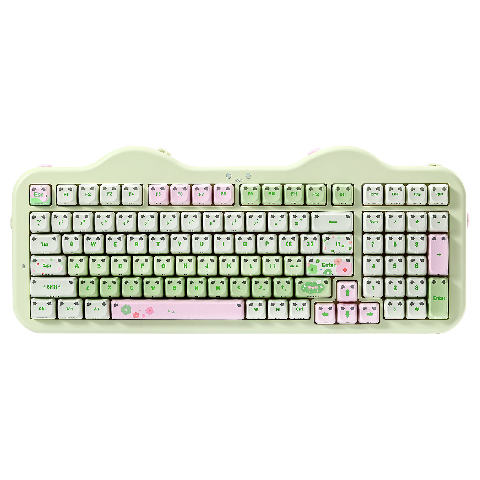 Mechanical Numpad Hot Swap Rgb Wireless - Беспроводная механическая клавиатура YUNZII C98 Translucent
