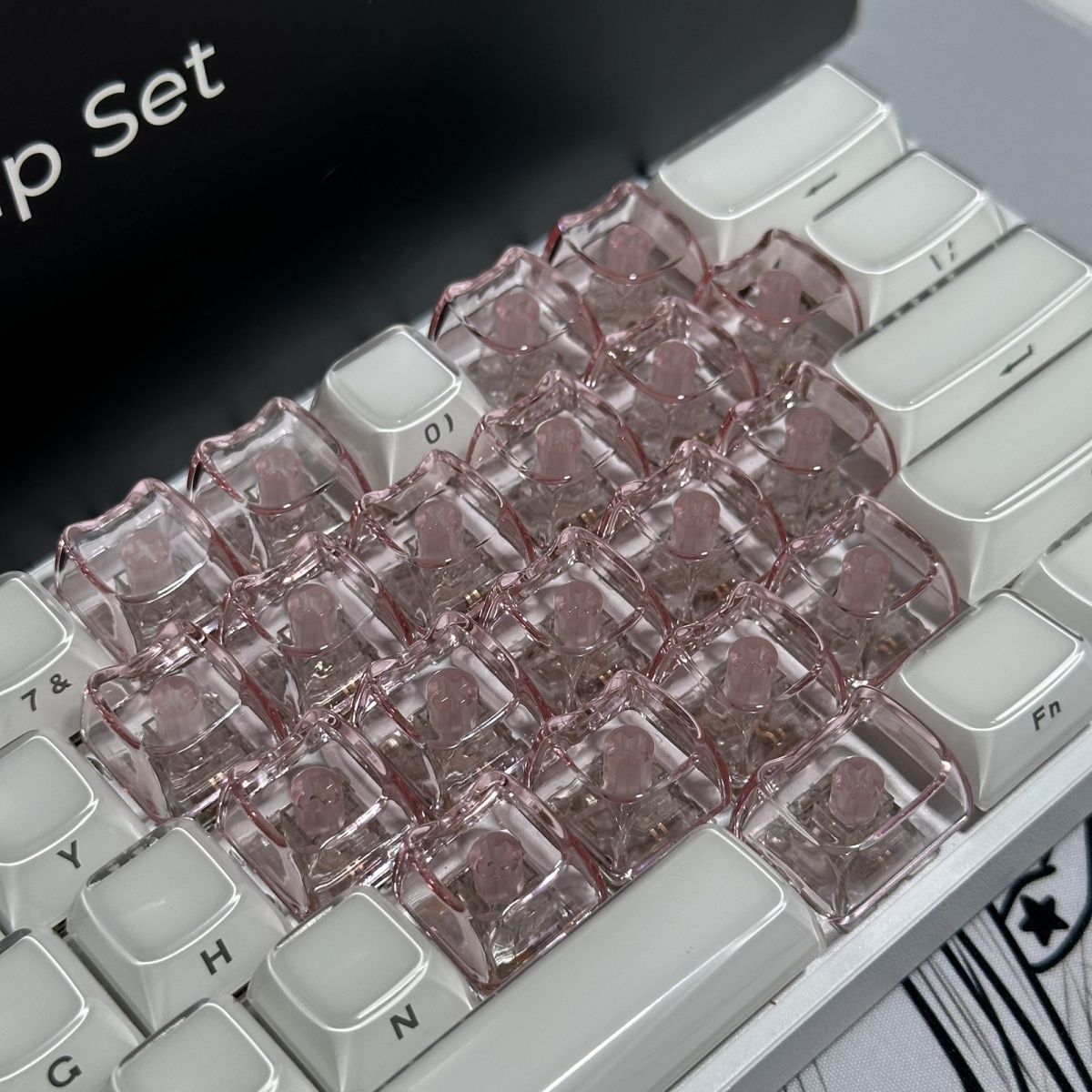 20 шт. 1U кейкапов с уникальны – обзор и цена Keycap Puller Switch Puller 2 In 1