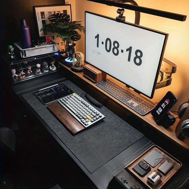 Очень большой фетровый коврик  – обзор и цена Desk Mat Mouse Pad Extra Large Felt