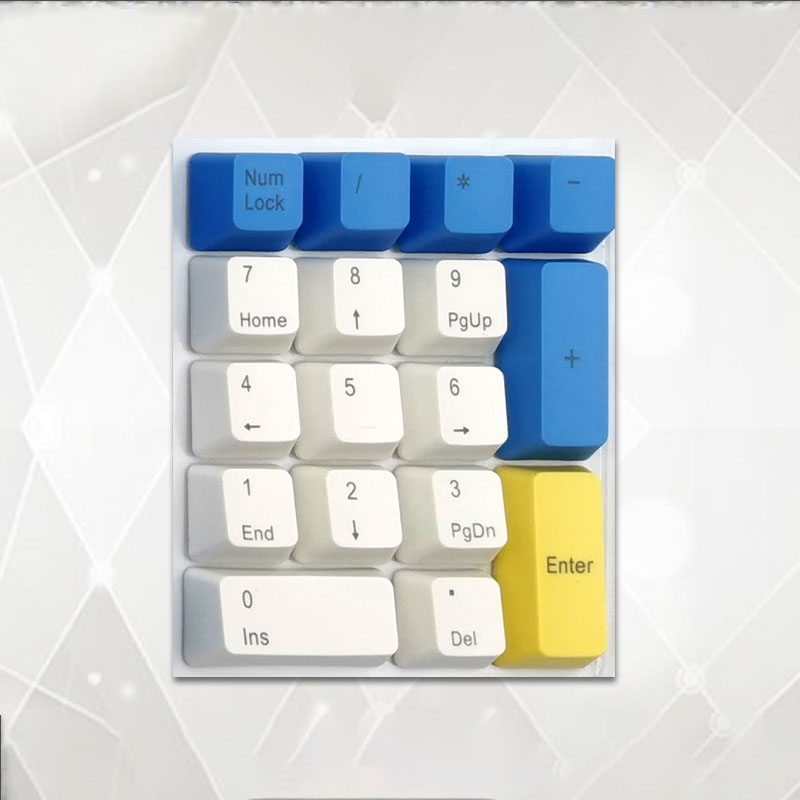 Клавиатура с цифрами, механиче – обзор и цена Pbt Keycaps For Numeric Keypad Numpad
