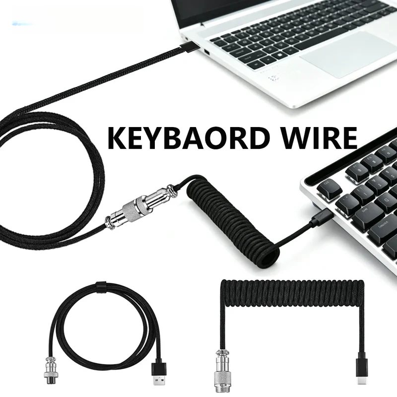 Механическая клавиатура Type C – обзор и цена Type C Detachable Cable Coiled Keyboard