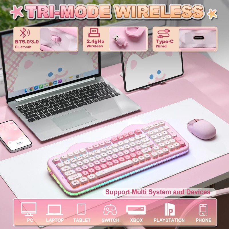 Беспроводная механическая клав – обзор и цена Mechanical Numpad Hot Swap Rgb Wireless