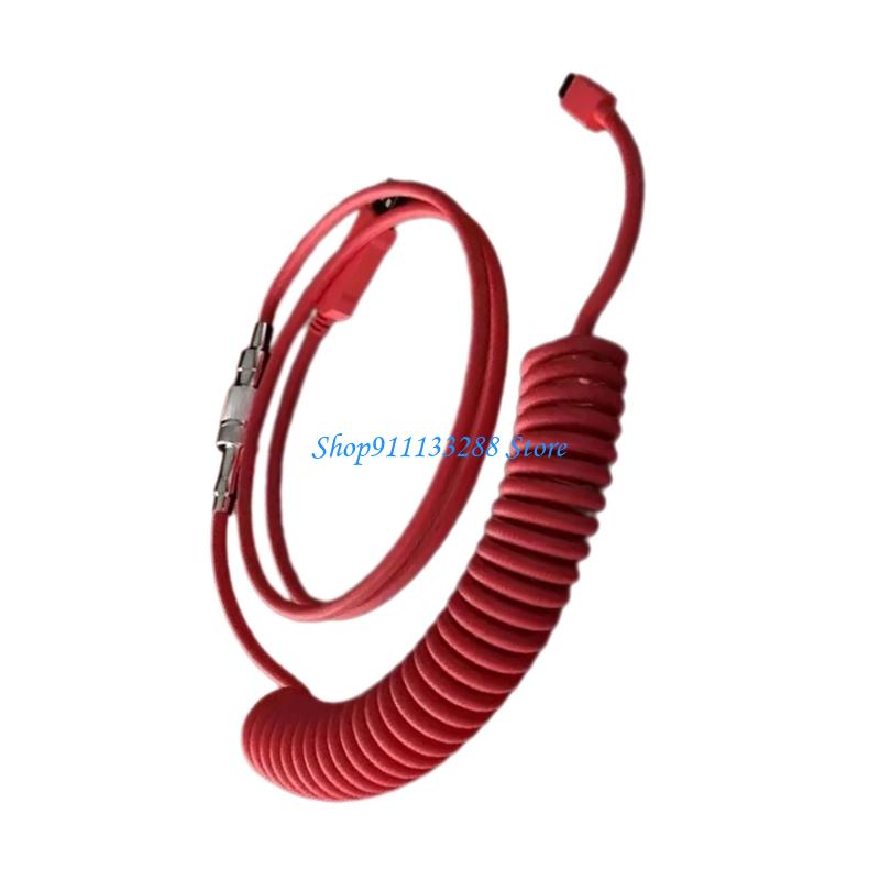 G88D спиральный USB тип C меха – обзор и цена Type C Detachable Cable Coiled Keyboard