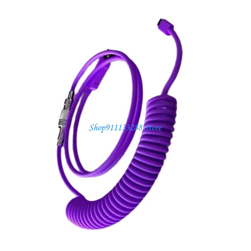 G88D спиральный USB тип C меха – обзор и цена Type C Detachable Cable Coiled Keyboard