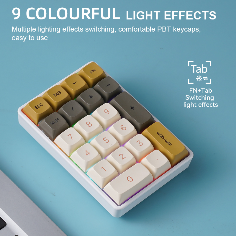 Беспроводная механическая цифр – обзор и цена Mechanical Numpad Hot Swap Rgb Wireless