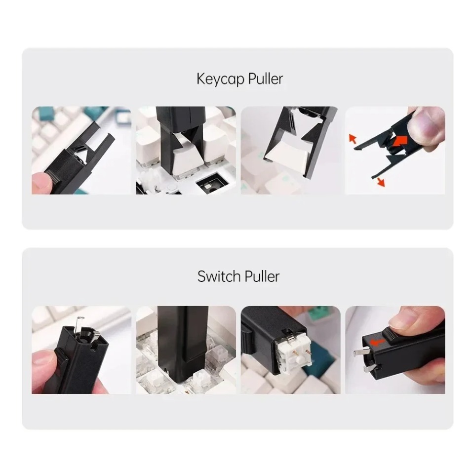 Инструмент 2 в 1 для снятия кл – обзор и цена Keycap Puller Switch Puller 2 In 1